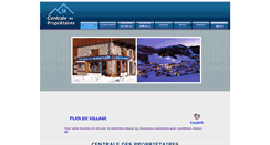 Desktop Screenshot of centrale-proprietaires.com